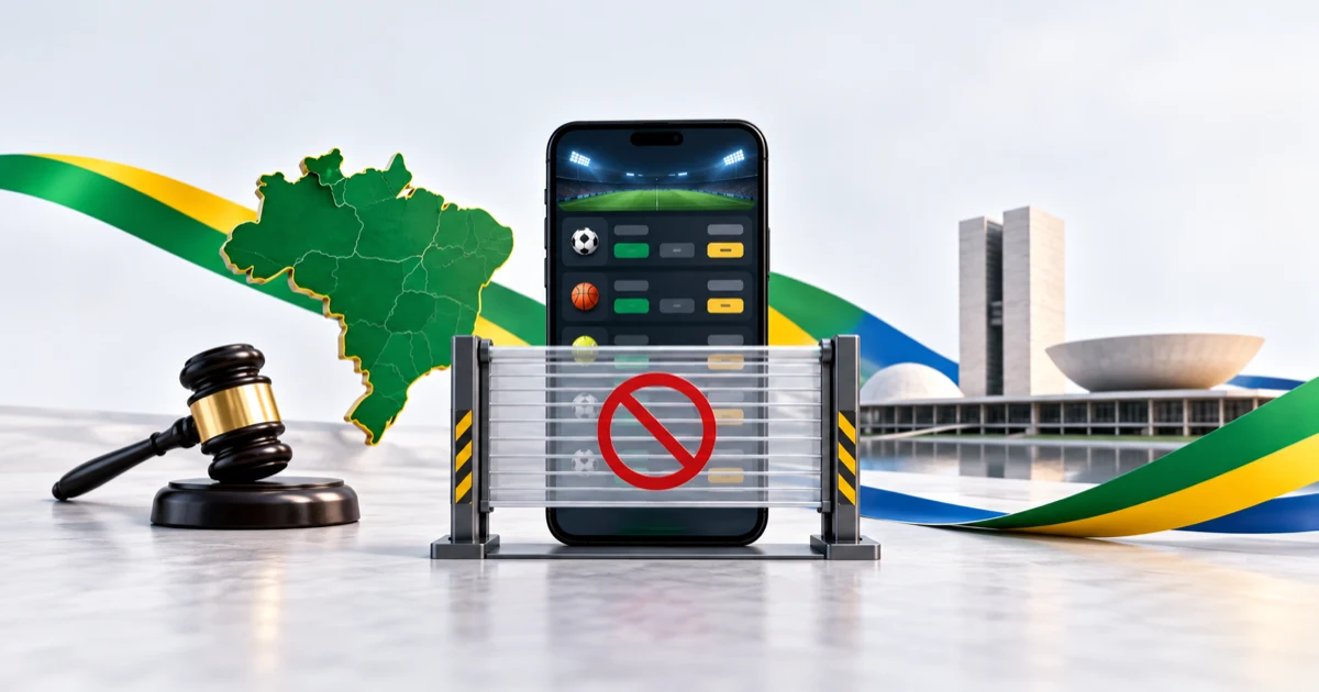 Brazil bans sports betting and online gambling