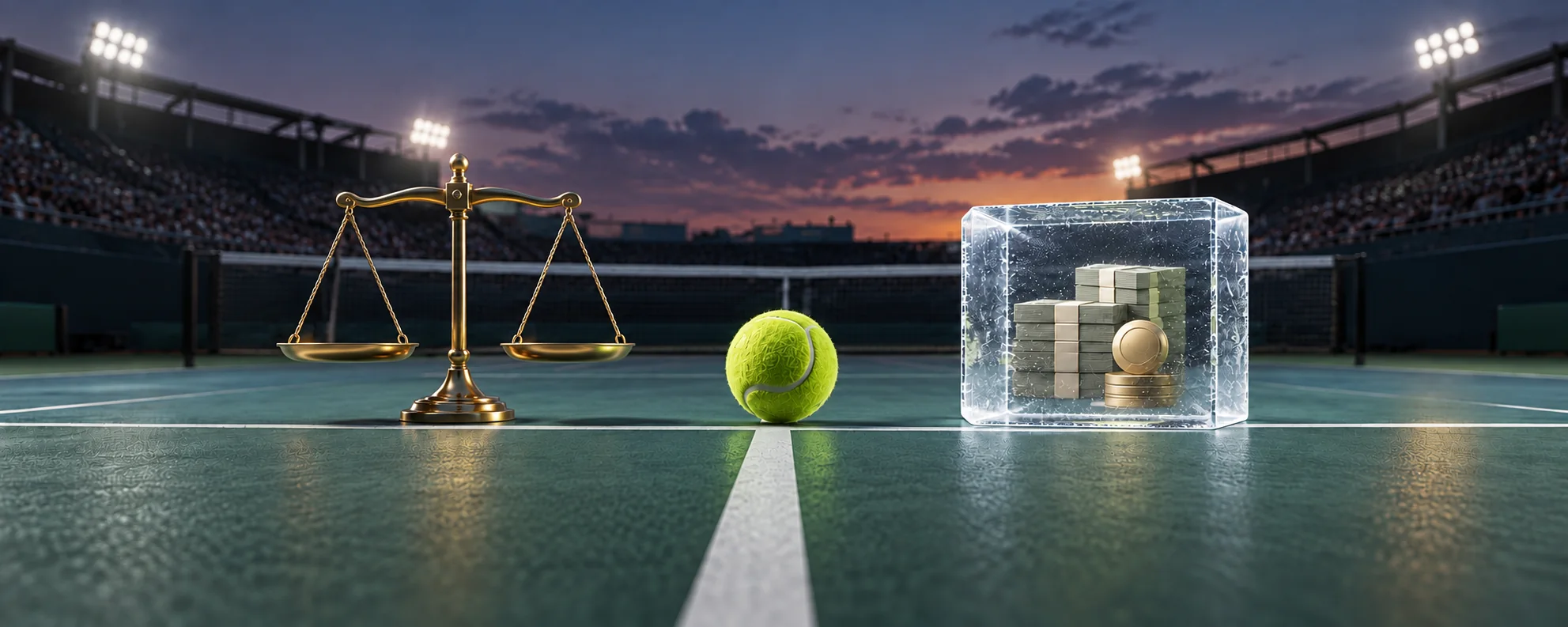 Bir günde tek tenis maçına sekiz bahis: 101.000 dolarlık kazanç anlaşmazlığı