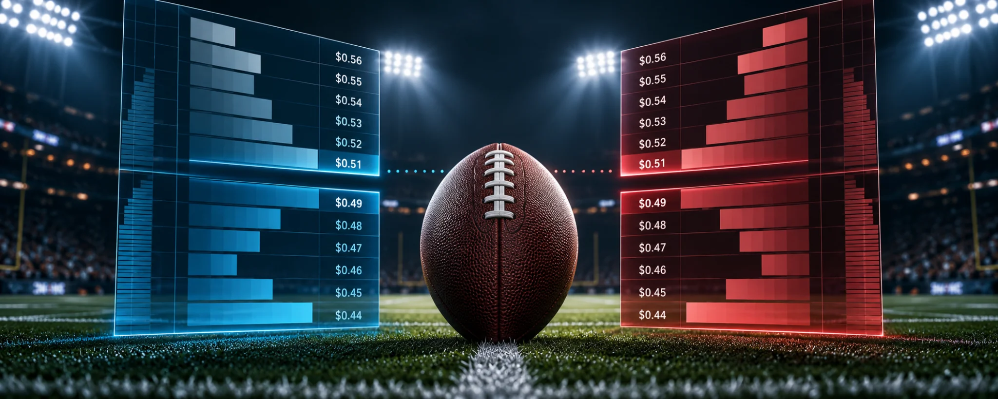 7.518 comprobaciones de mercados NFL y ni un solo arbitraje entre Kalshi y Polymarket
